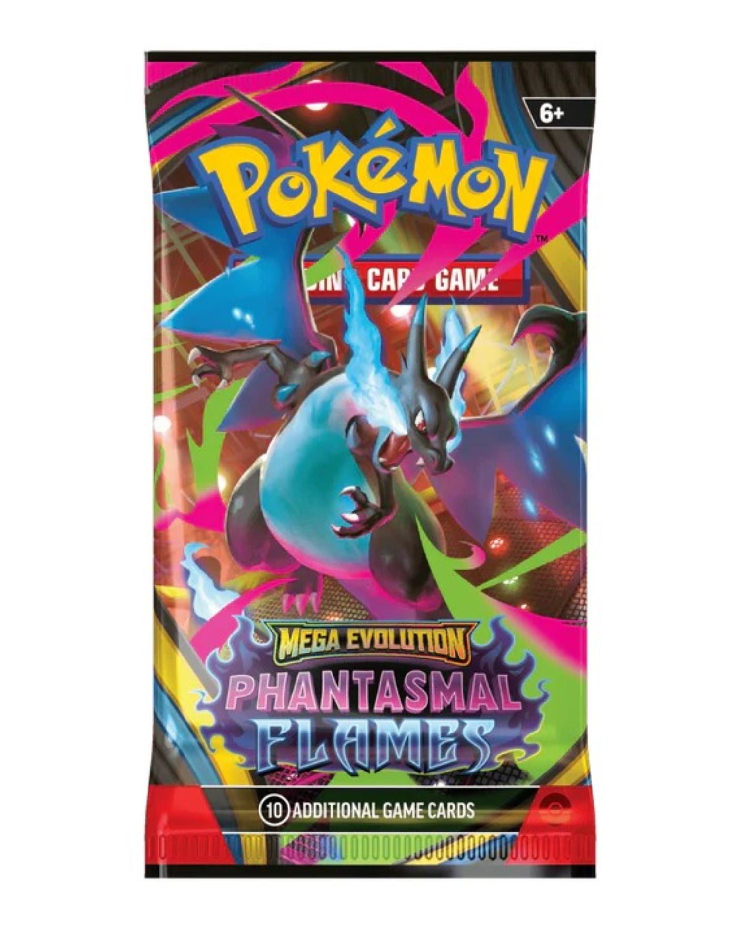 Phantasmal Flames Booster Pack - Pokemon Mega Evolutions